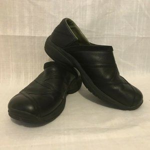 Merrell Primo Patch Womens Leather Slip Ons Black